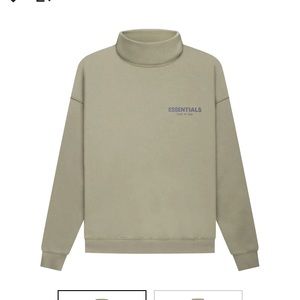 Fear of God Pistachio Mock Neck Sweatshirt